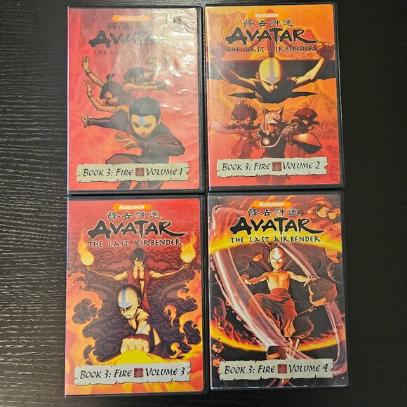 Other - Avatar the last airbender Book 3: Fire DVDs